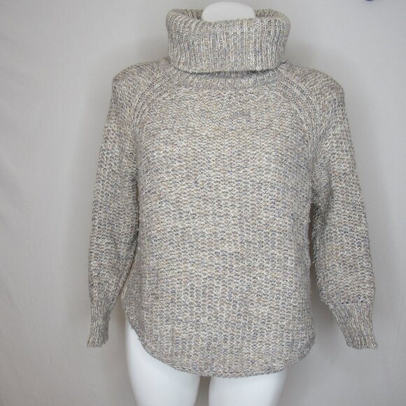 Prana CALLISTO Oatmeal Turleneck Sweater Women's S Small - Picture 1 of 9